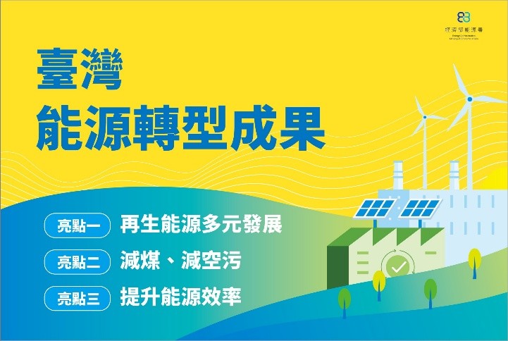 台灣能源轉型成果報給你知